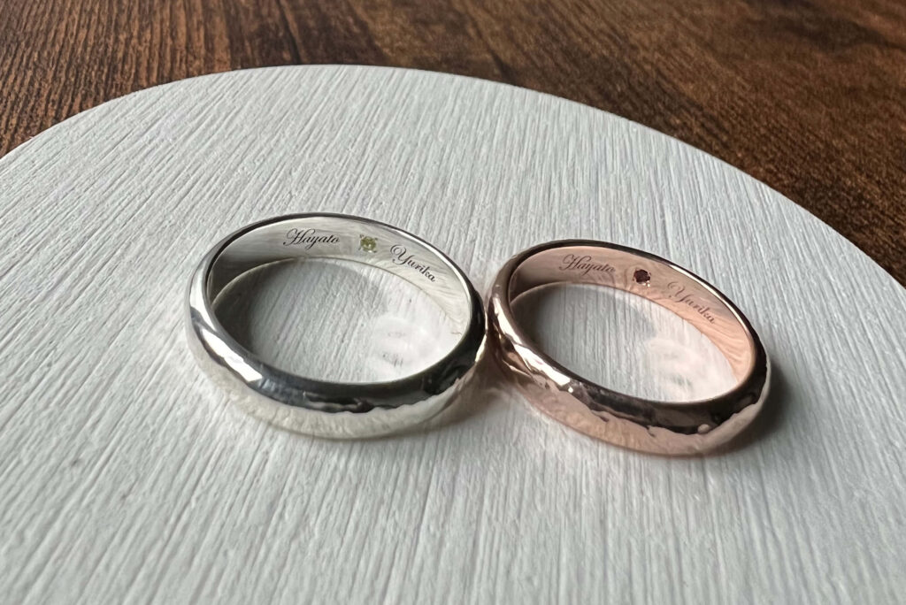 結婚指輪の刻印は特別なデザインで!刻印のアイデアや実際に制作されたリング事例も紹介! | icci 代官山