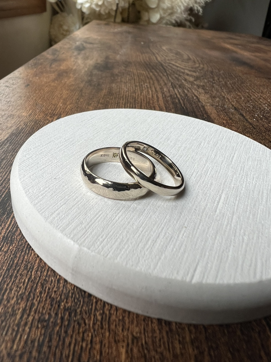 手作り結婚指輪|せっかくなら2人の思い出になる体験と共に結婚指輪をGETしたいなと思い来ました。(5)