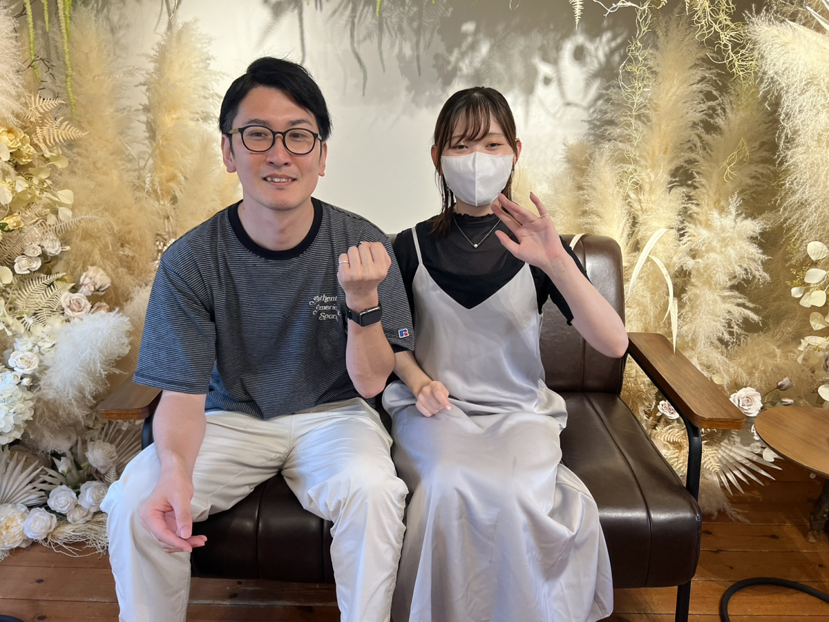 手作りペアリング|初めての体験で、とても楽しかったです。 とても楽しかったので、べつの種類のリング等で作ってみたいです。(0)