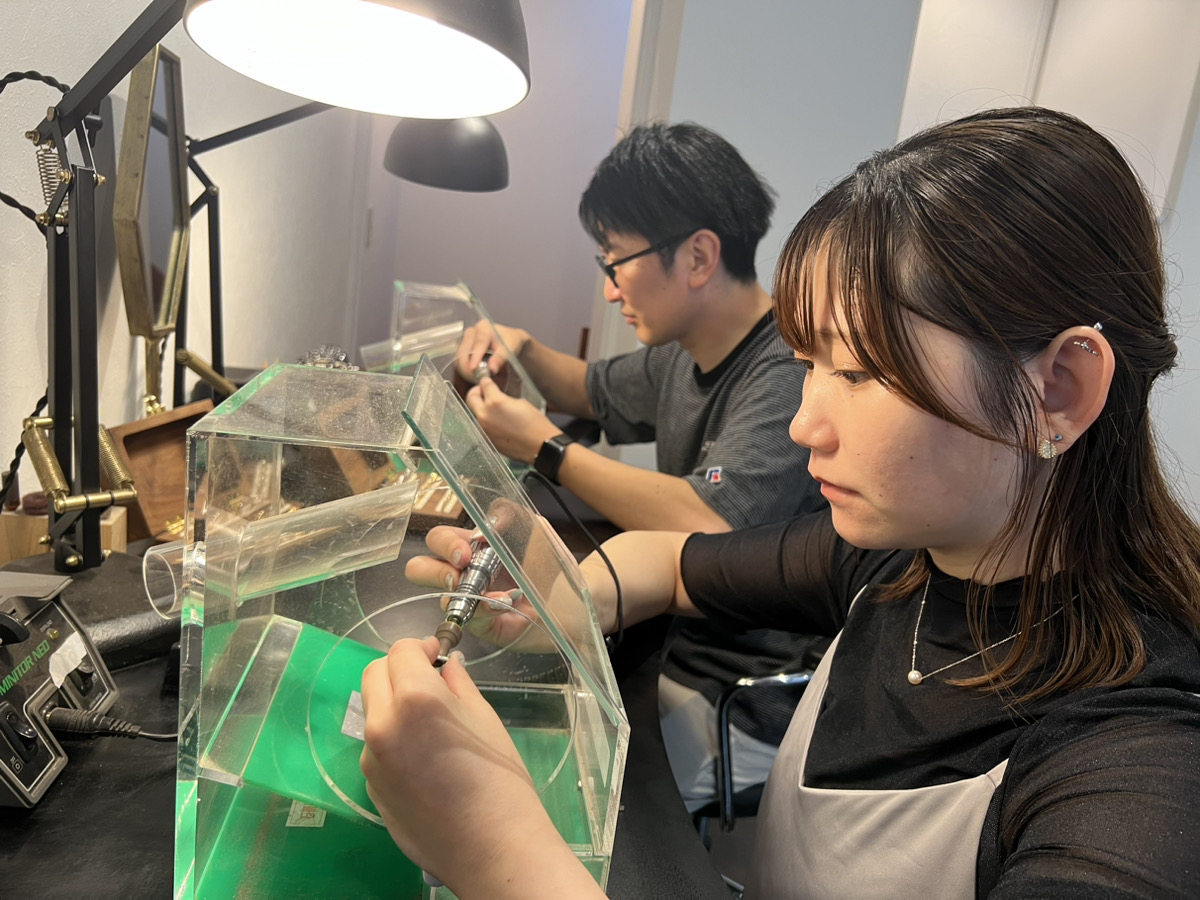 手作りペアリング|初めての体験で、とても楽しかったです。 とても楽しかったので、べつの種類のリング等で作ってみたいです。(8)