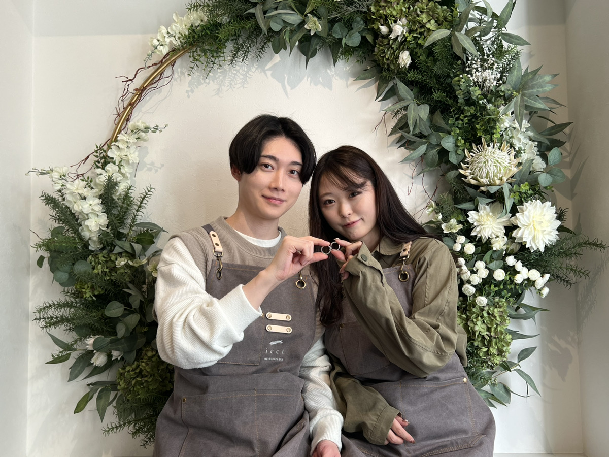 手作りペアリング|初心者でも簡単にできる手作りペアリングでした