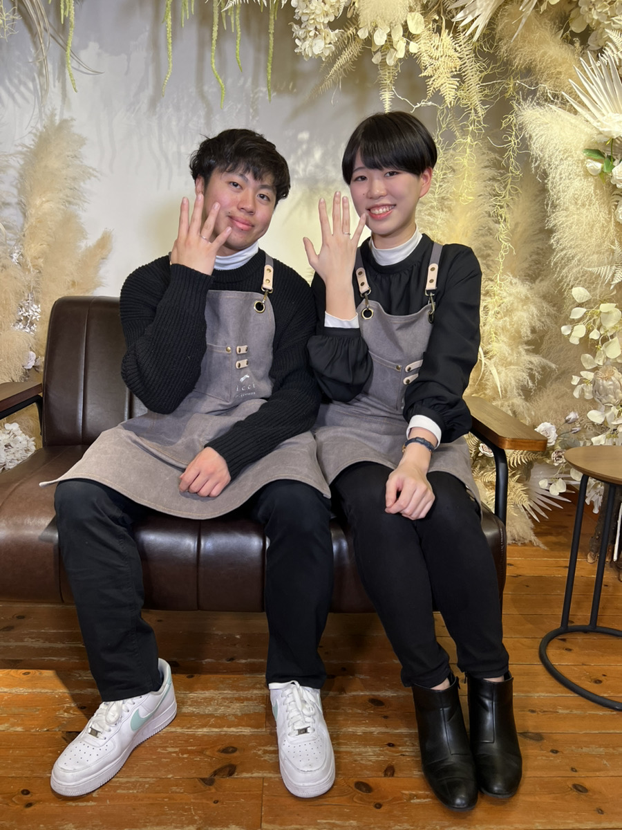 手作りペアリング|半年記念の素敵な思い出になりました