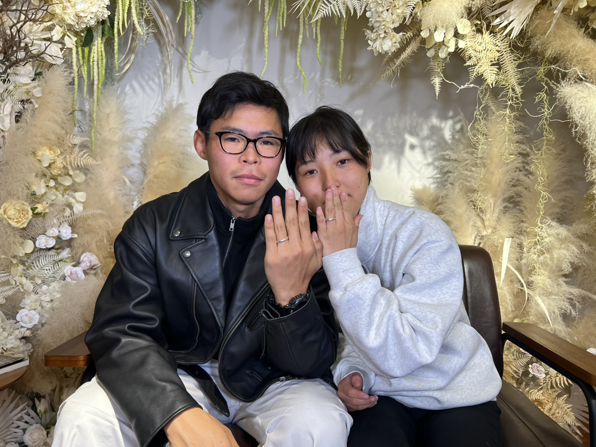 手作りペアリング|個々の描く理想に近づく指輪が作れてとても良かったです！