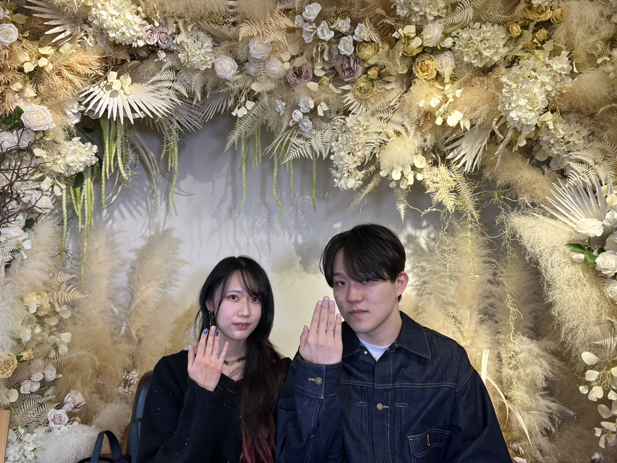 手作りペアリング|楽しく作業することができました