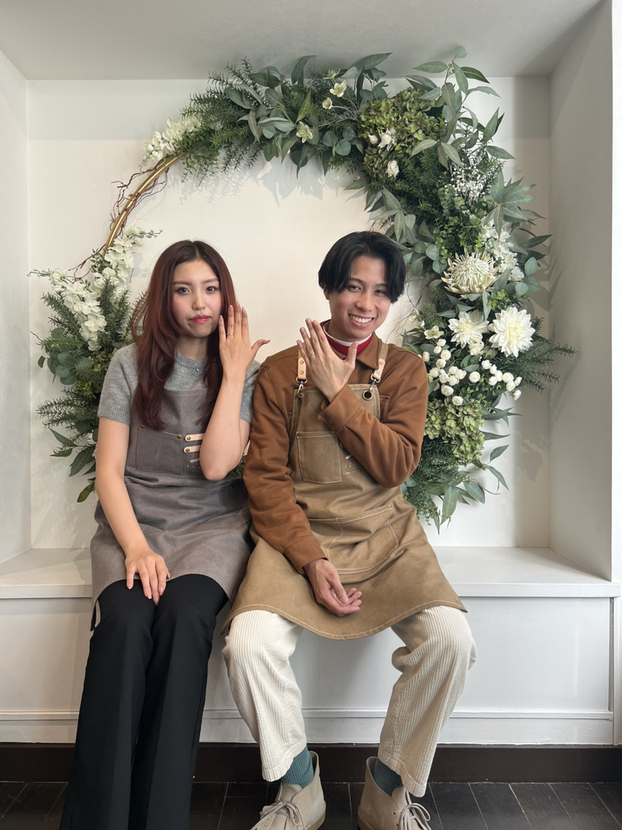 手作りペアリング|一緒に作る作業がとても楽しかったです！