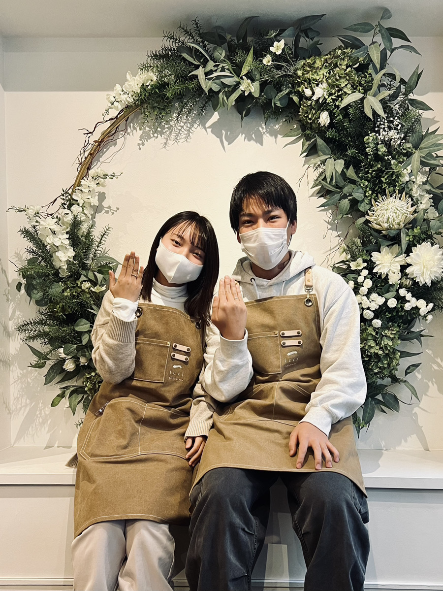 手作りペアリング|楽しく作業をすることができました