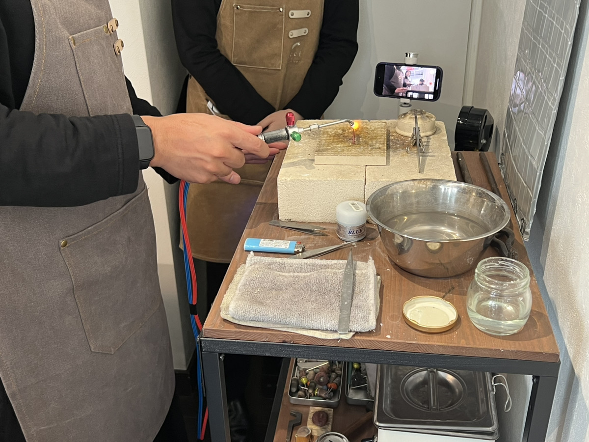 手作り結婚指輪|とても良い時間になりました(0)