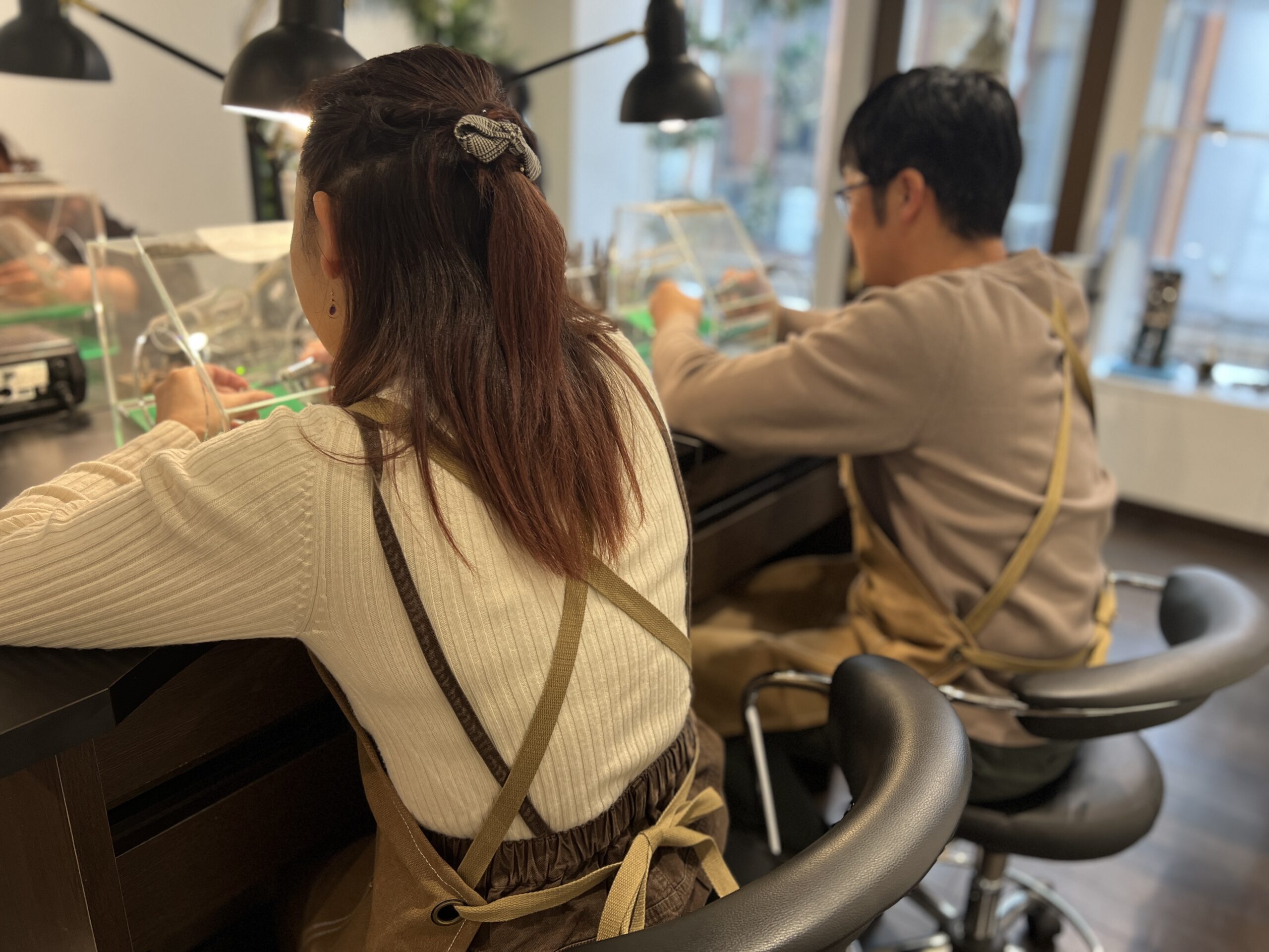 手作りペアリング|一緒に制作できて良かったです