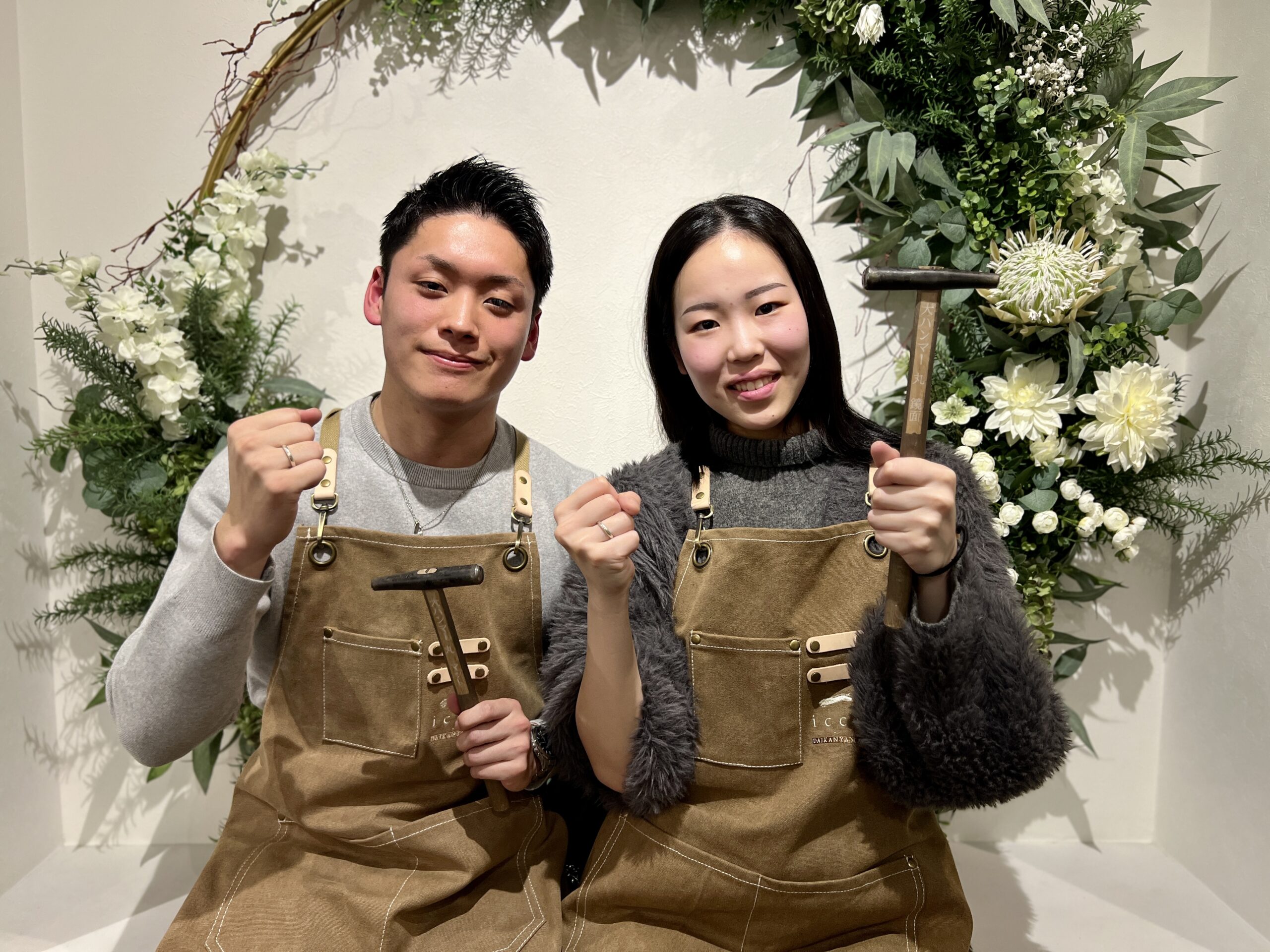 手作りペアリング|一つ一つの工程がとても楽しくできました