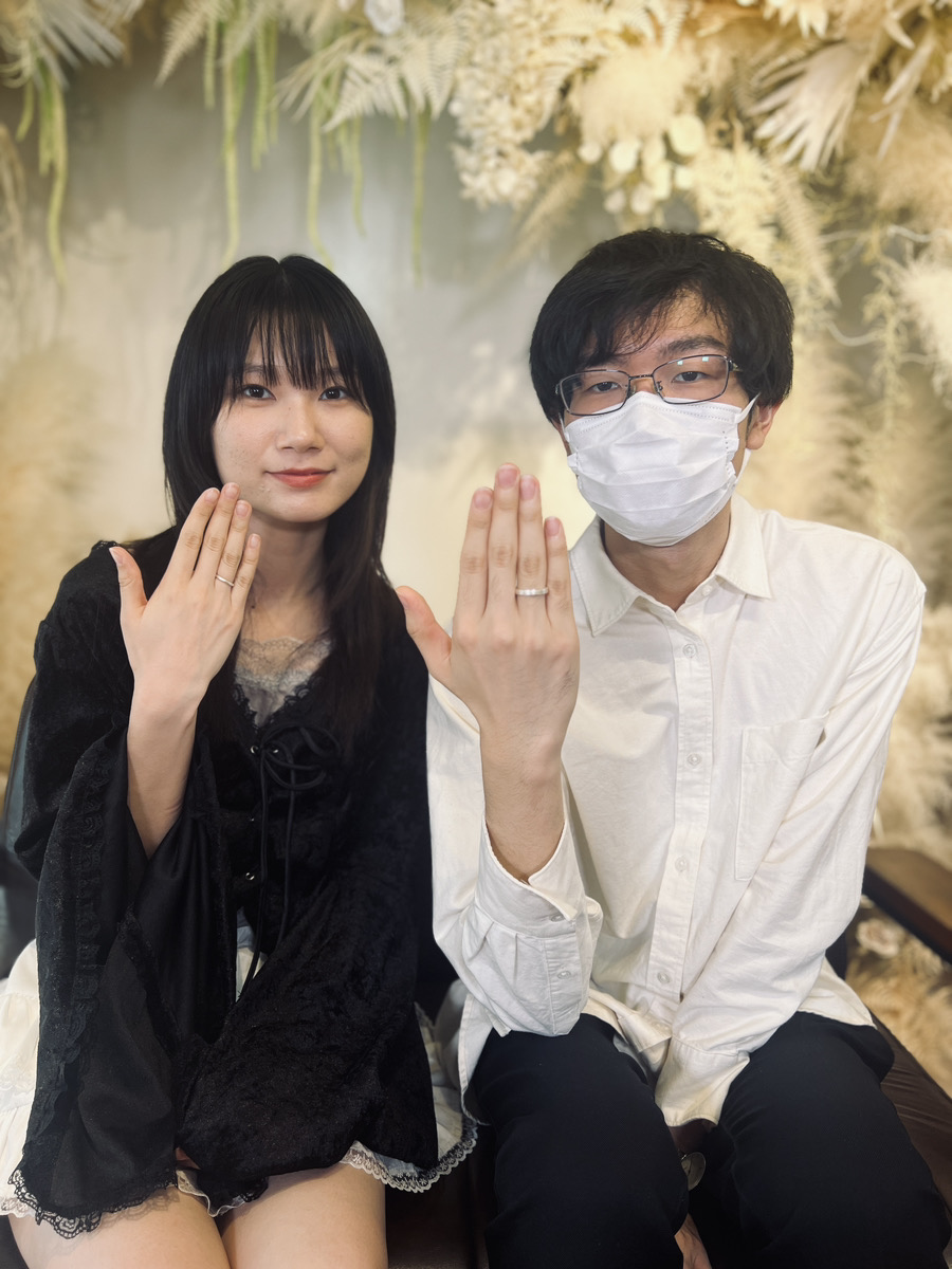 手作りペアリング|大変楽しく制作することができました