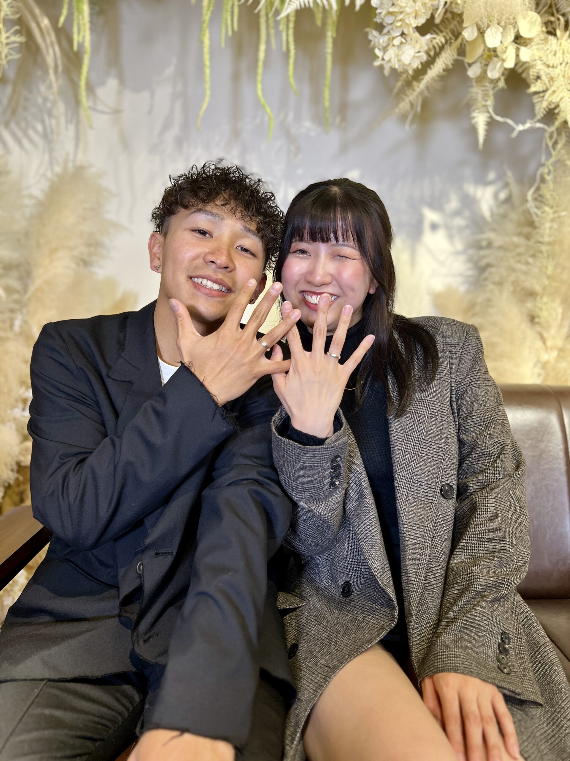 手作りペアリング|初めて2人で指輪を作るのがこのお店でよかったです