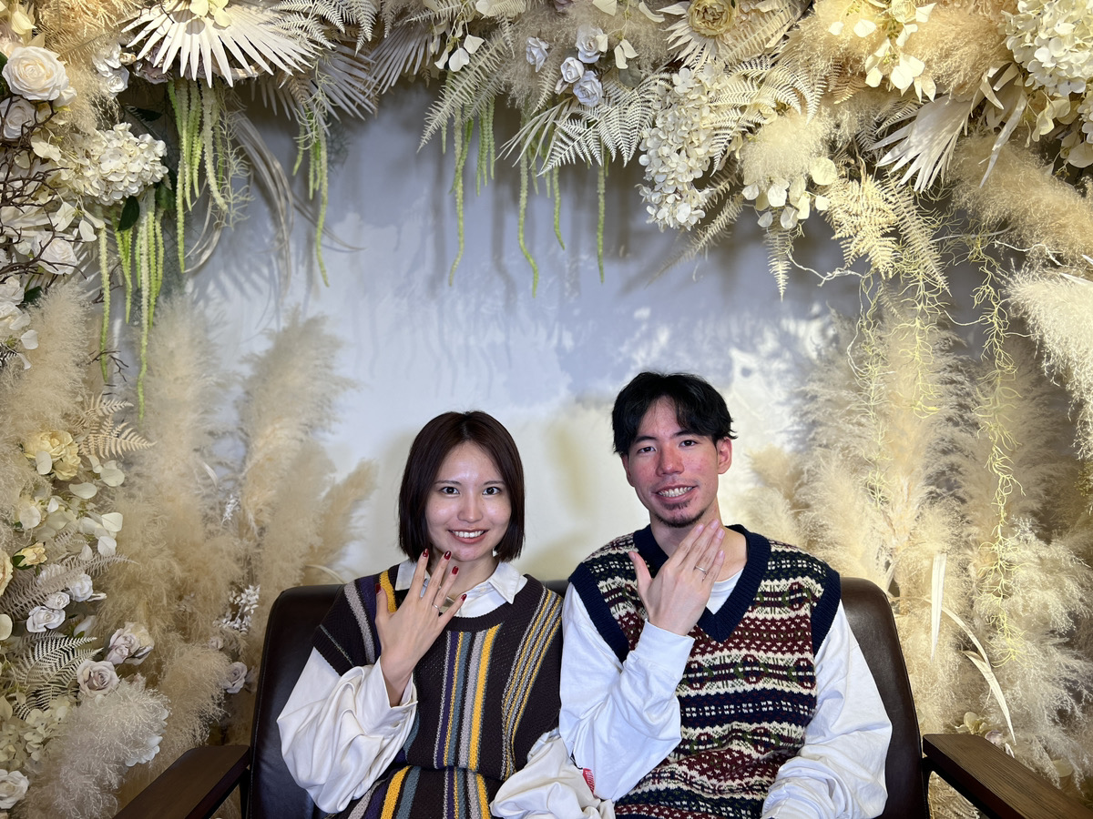 手作りペアリング|良い思い出となりました