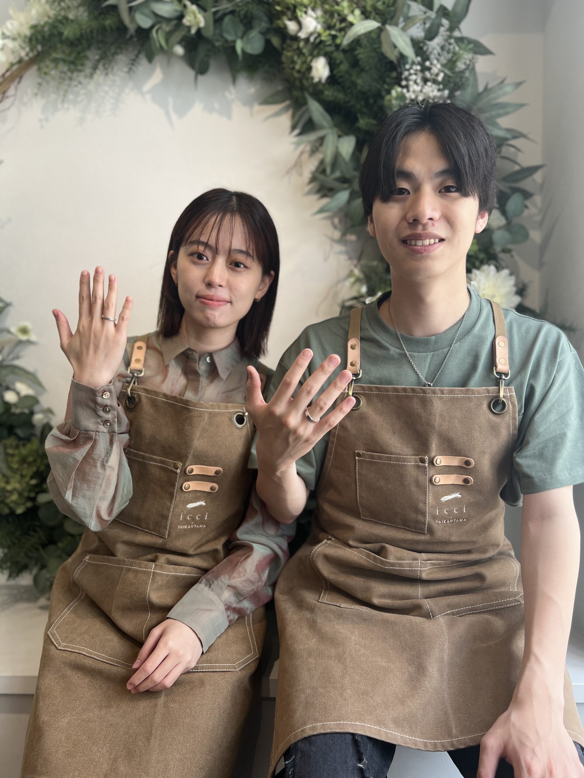 手作りペアリング|自分の好きなデザインを自分で作れて楽しかったです！！