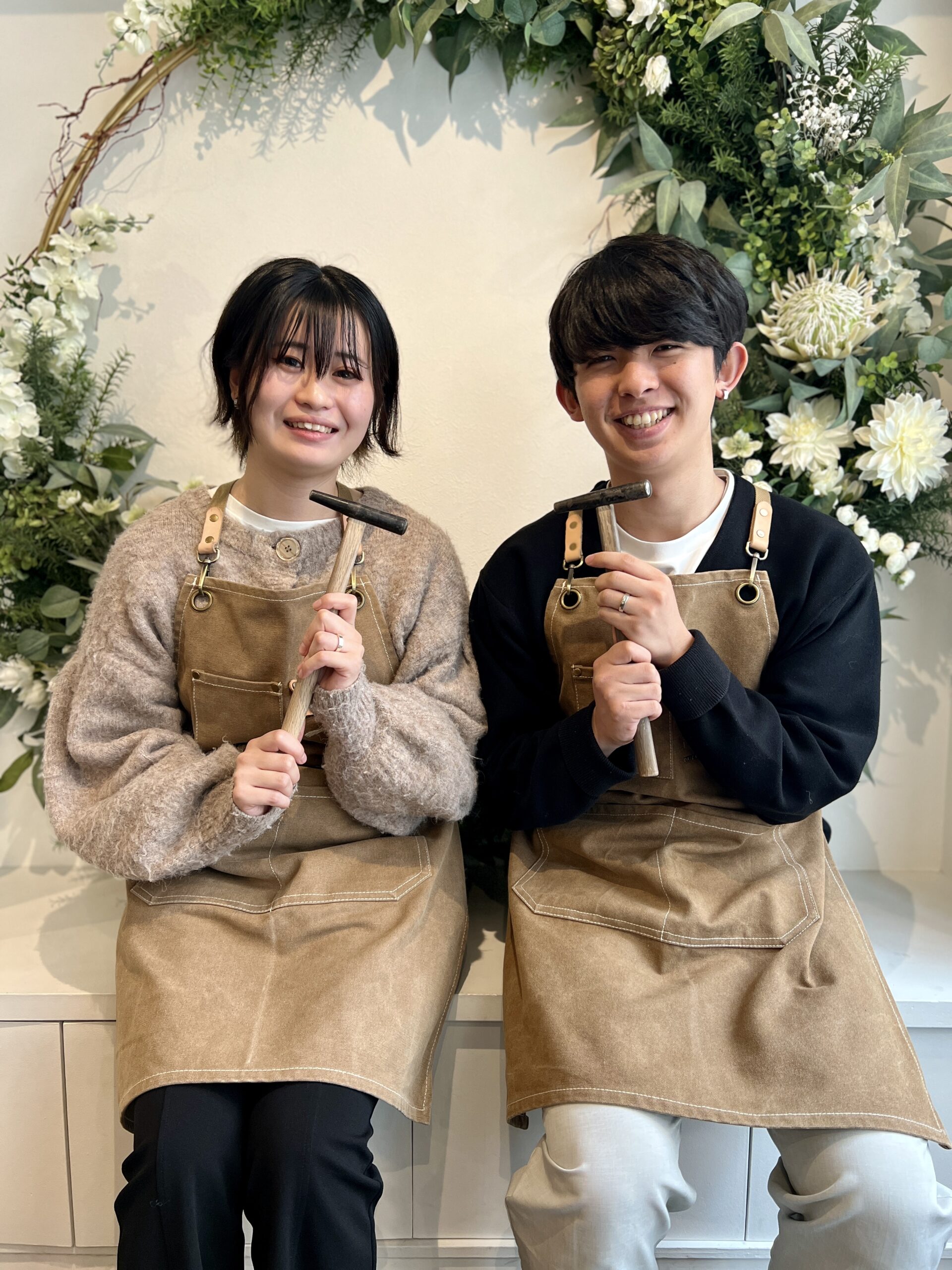 手作りペアリング|帰って思い出に浸りながらお揃いのリングをつけたいと思います