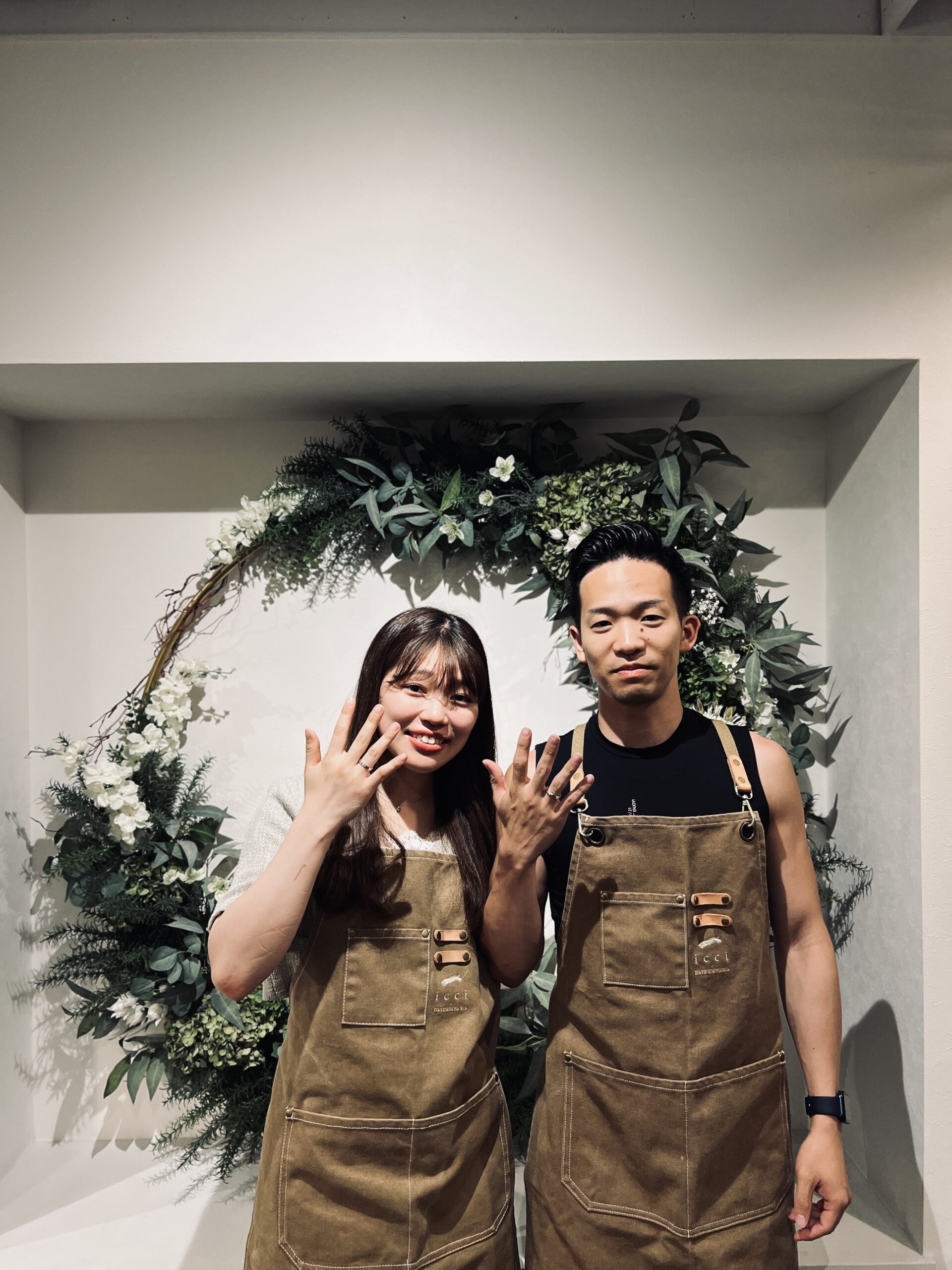 手作りペアリング|つい無言で集中しちゃいました（笑）