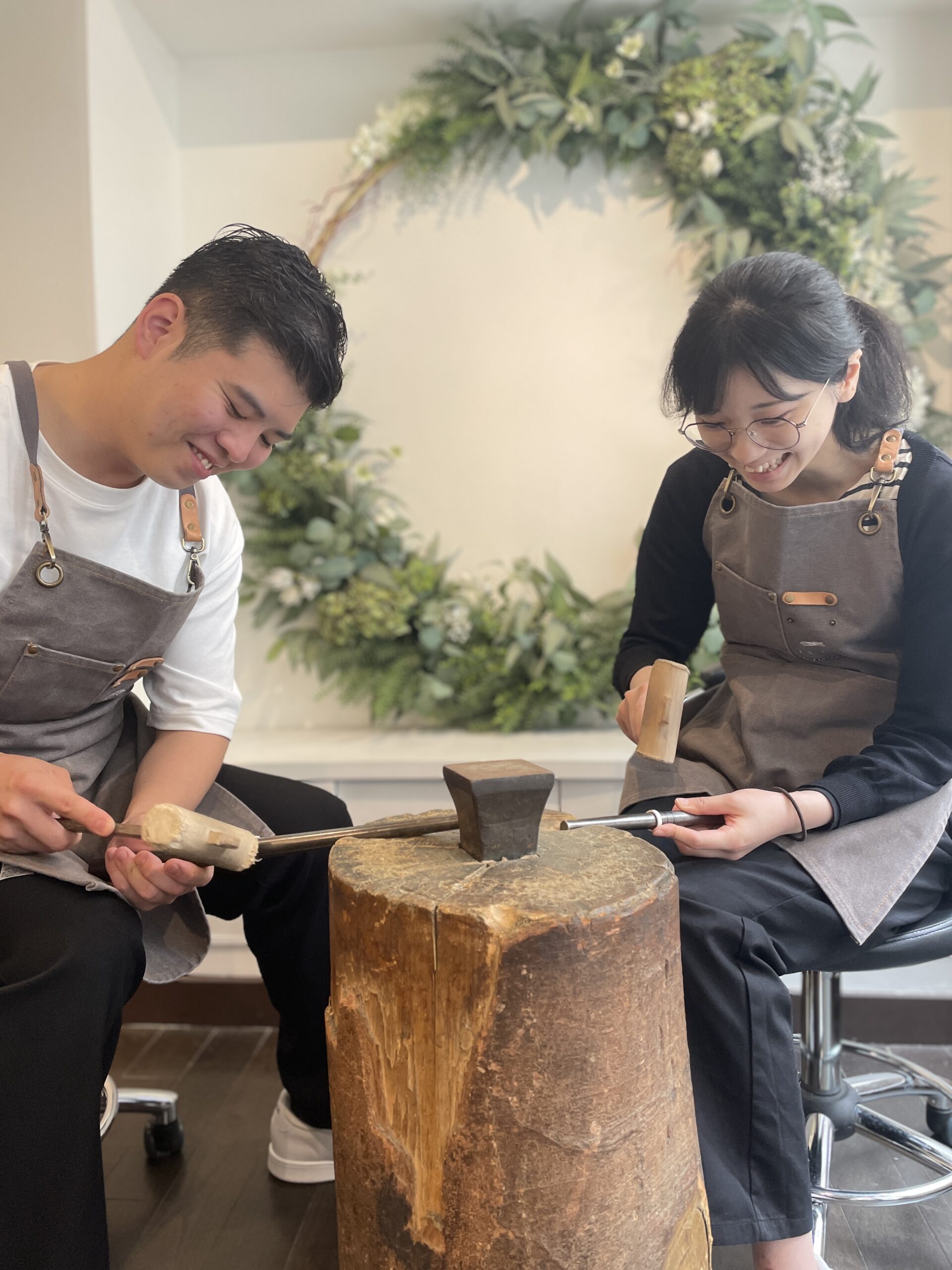 手作りペアリング|とても貴重な経験をすることができました