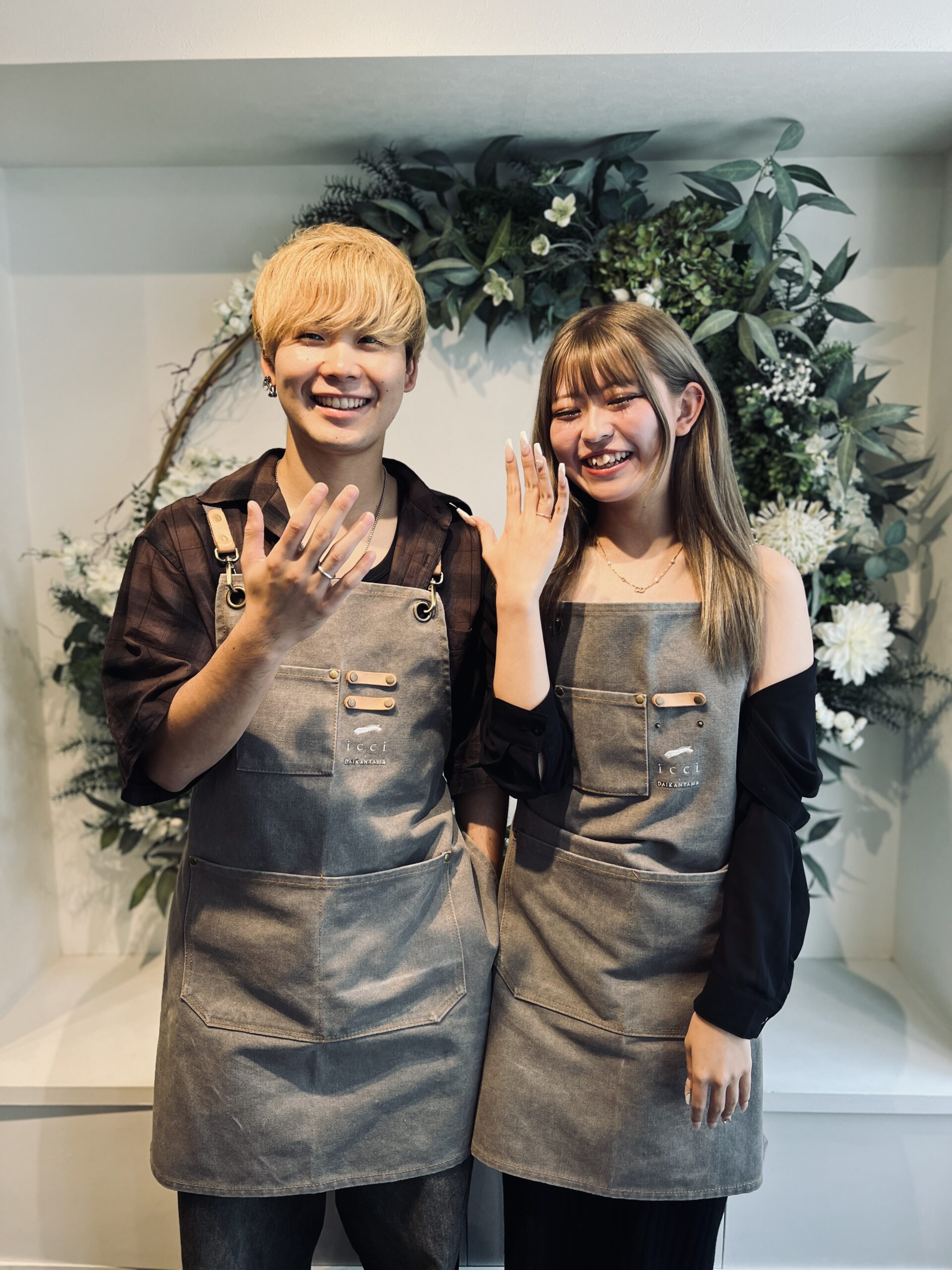 手作りペアリング|次は婚約、結婚指輪のときにおねがいします