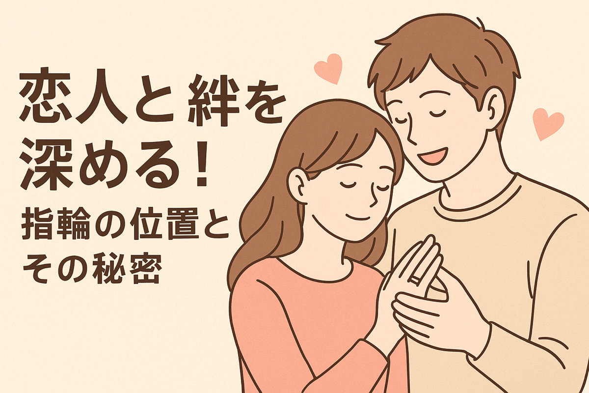 恋人と絆を深める！指輪の位置とその秘密｜全指解説｜知っておきたい基礎知識と選び方【完全版】