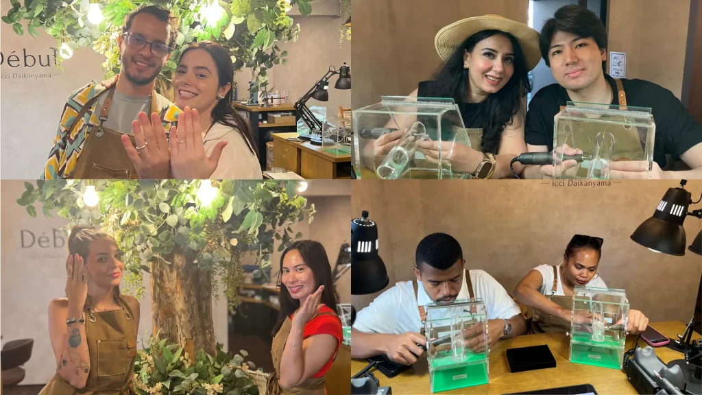 【手作り指輪で日本の”ものづくり”を世界へ発信】東京代官山の手作り指輪専門店『icci 代官山』地域創生インバウンド協議会へ加盟し、日本文化の体験価値を創造