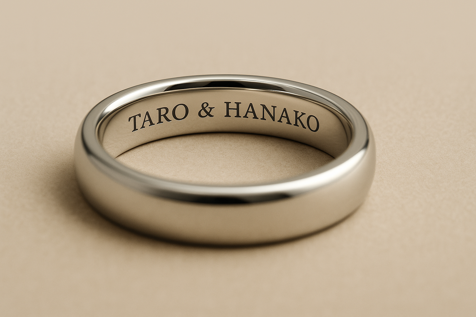 結婚指輪の内側に刻印するなら何を入れる？意味のある文字や人気デザイン例を徹底紹介いたします