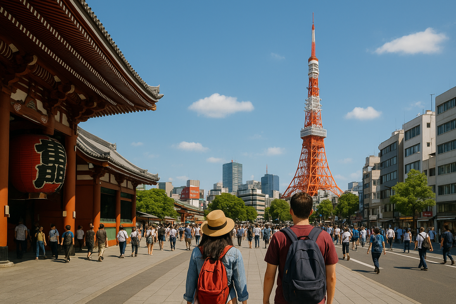 東京の観光プランから厳選したおすすめのモデルコース3つを紹介