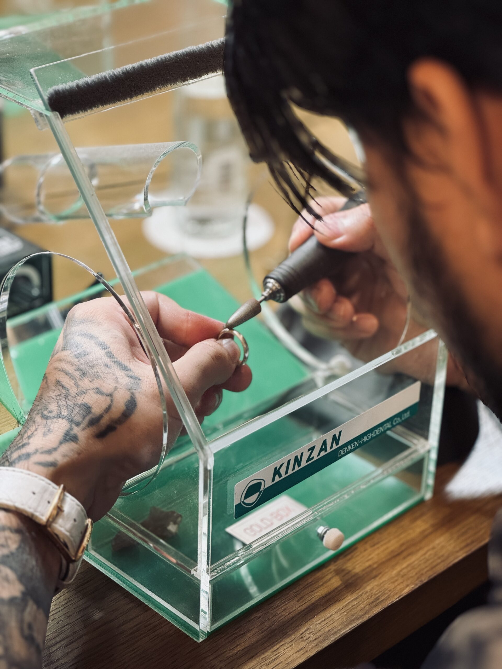 手作りペアリング|楽しくリングを作成することが出来ました。