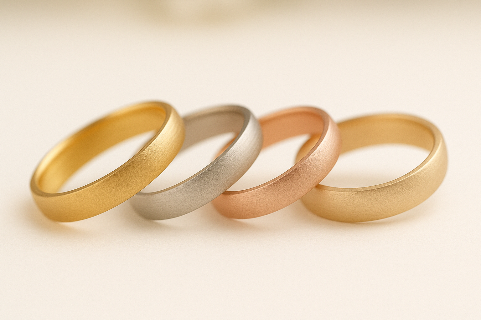 結婚指輪のつや消し加工は後悔する？メリット・デメリットを解説