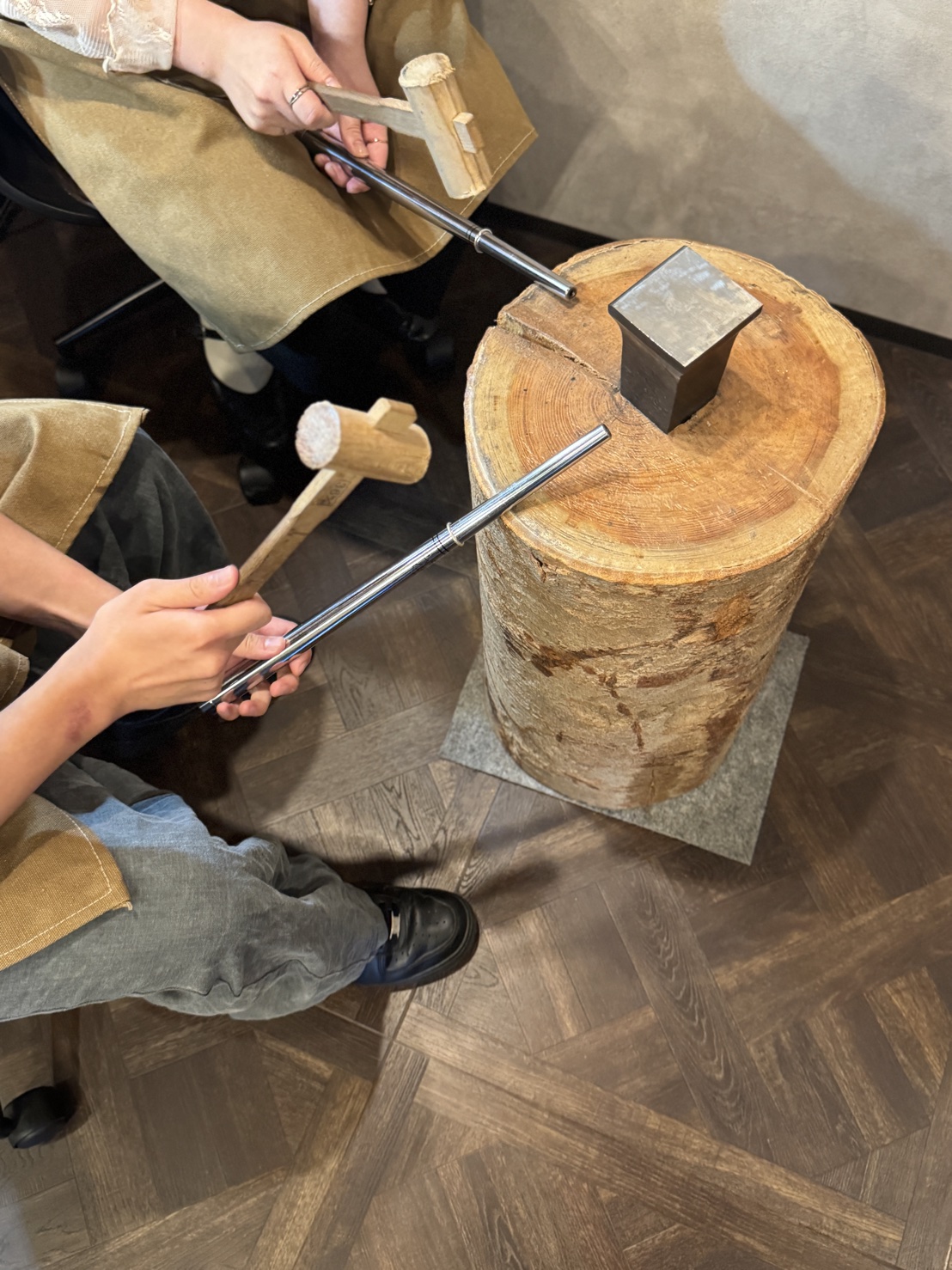 手作りペアリング|素敵なアトリエだと思いました。(2)