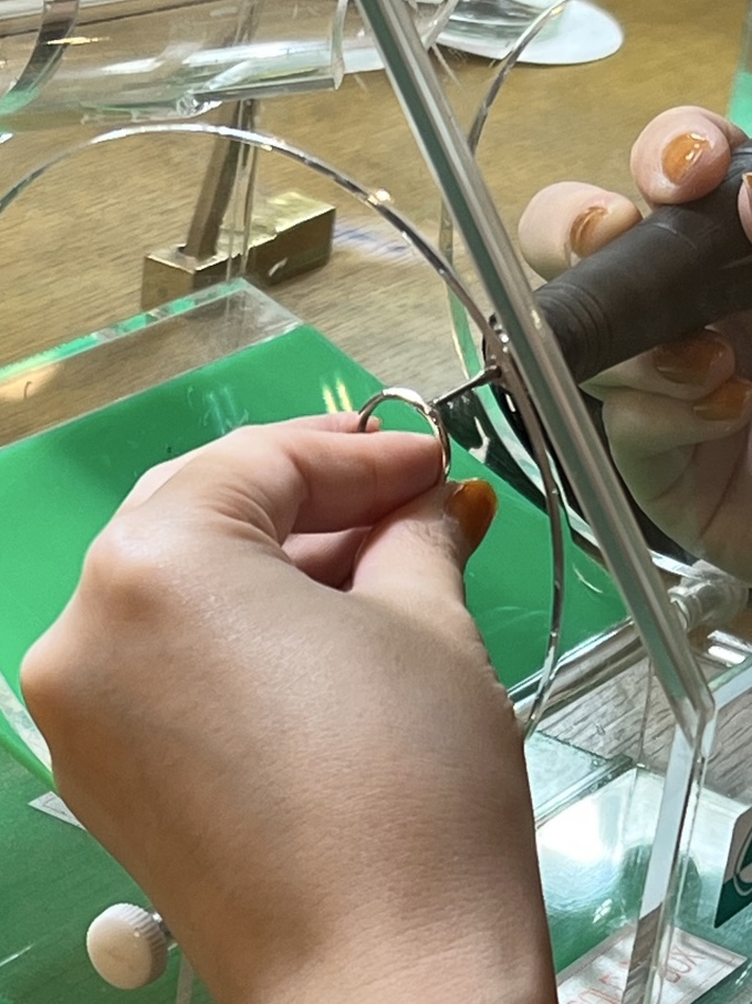 手作りペアリング|大切に使いたいと思います(2)