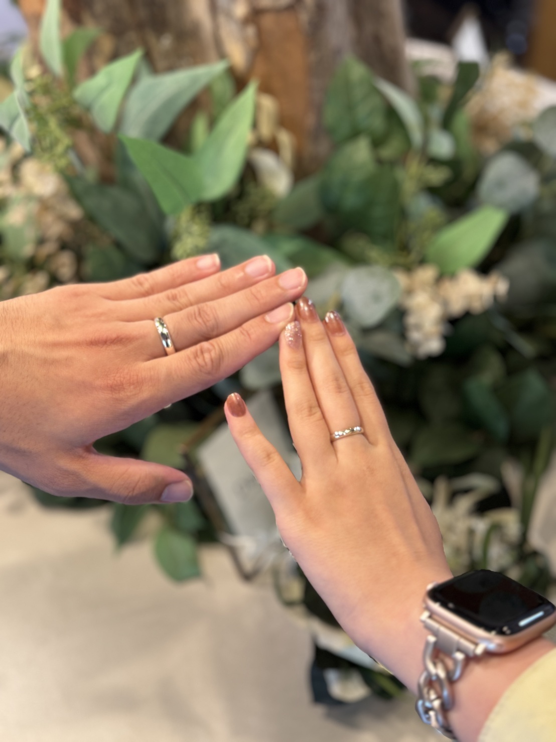 手作りペアリング|話しながらデザインを決められたのがとても良かったです