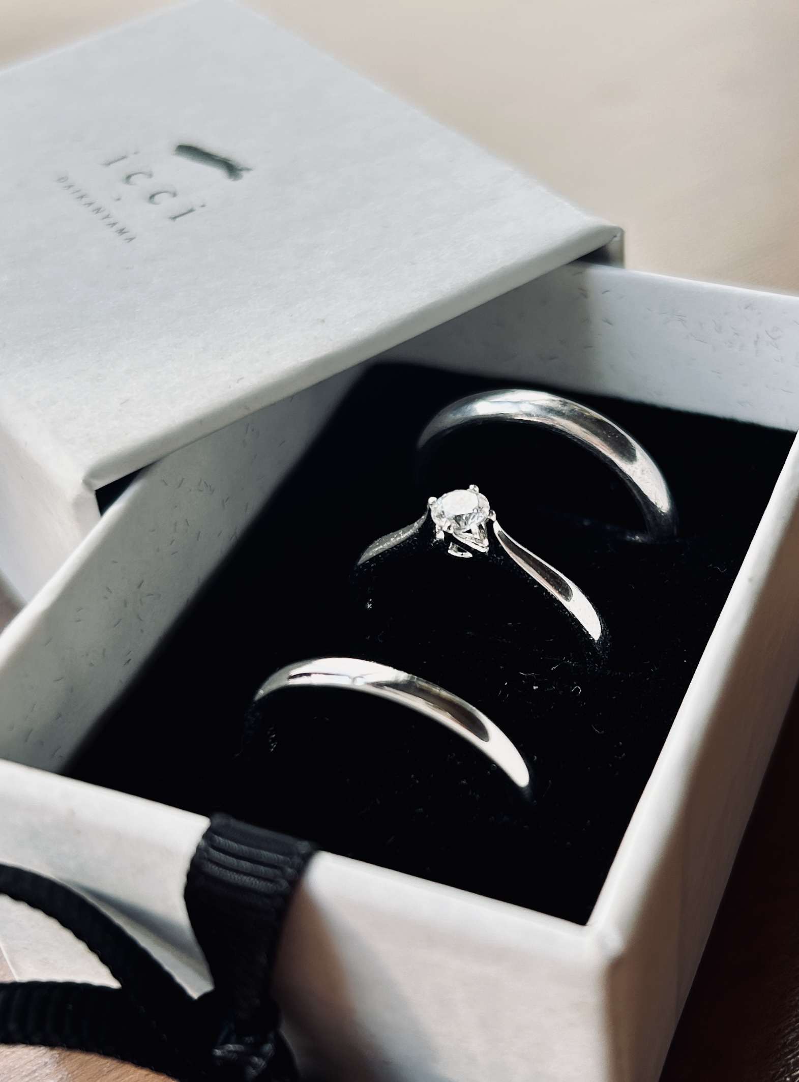 結婚指輪　婚約指輪